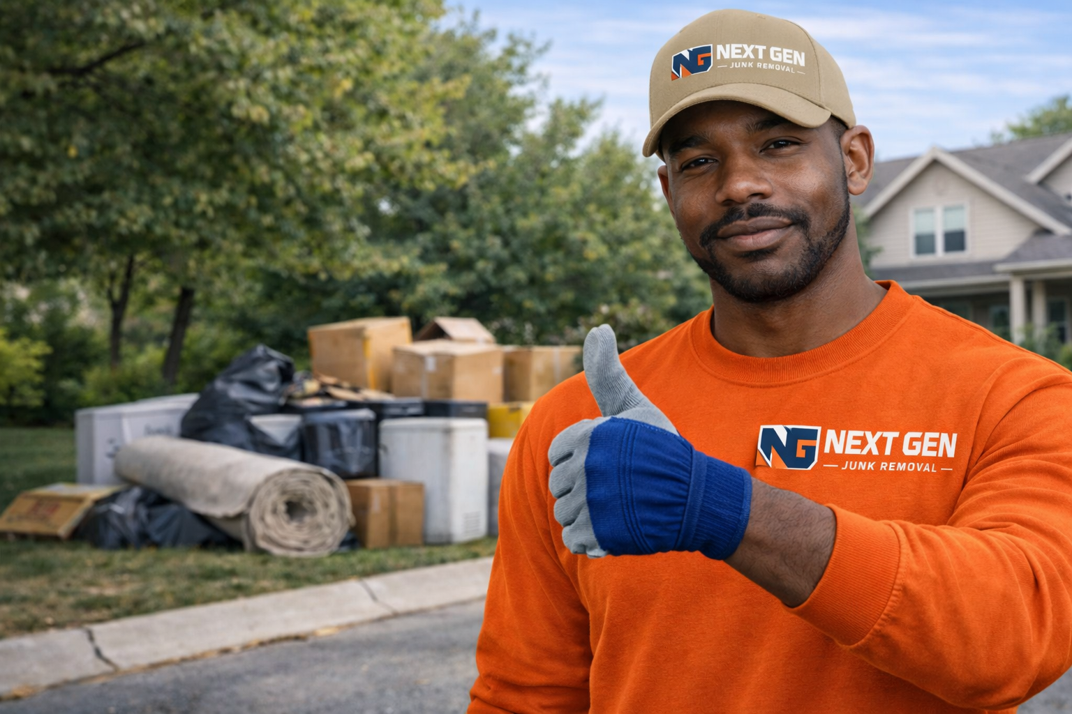 Next Gen Junk Removal — professional crew member
